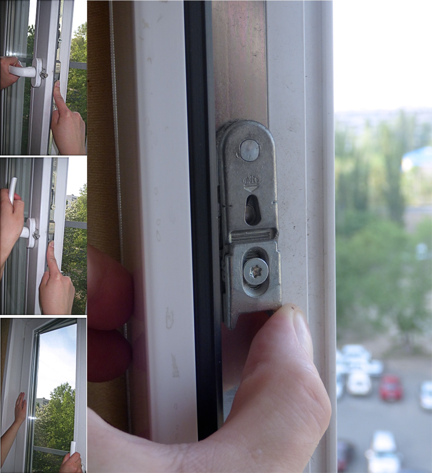 Не закрывается. Блокиратор ошибочного открывания окна Siegenia. Регулировка проветривания пластиковых окон. Закрытие пластикового окна. Регулировка окна на проветривание.
